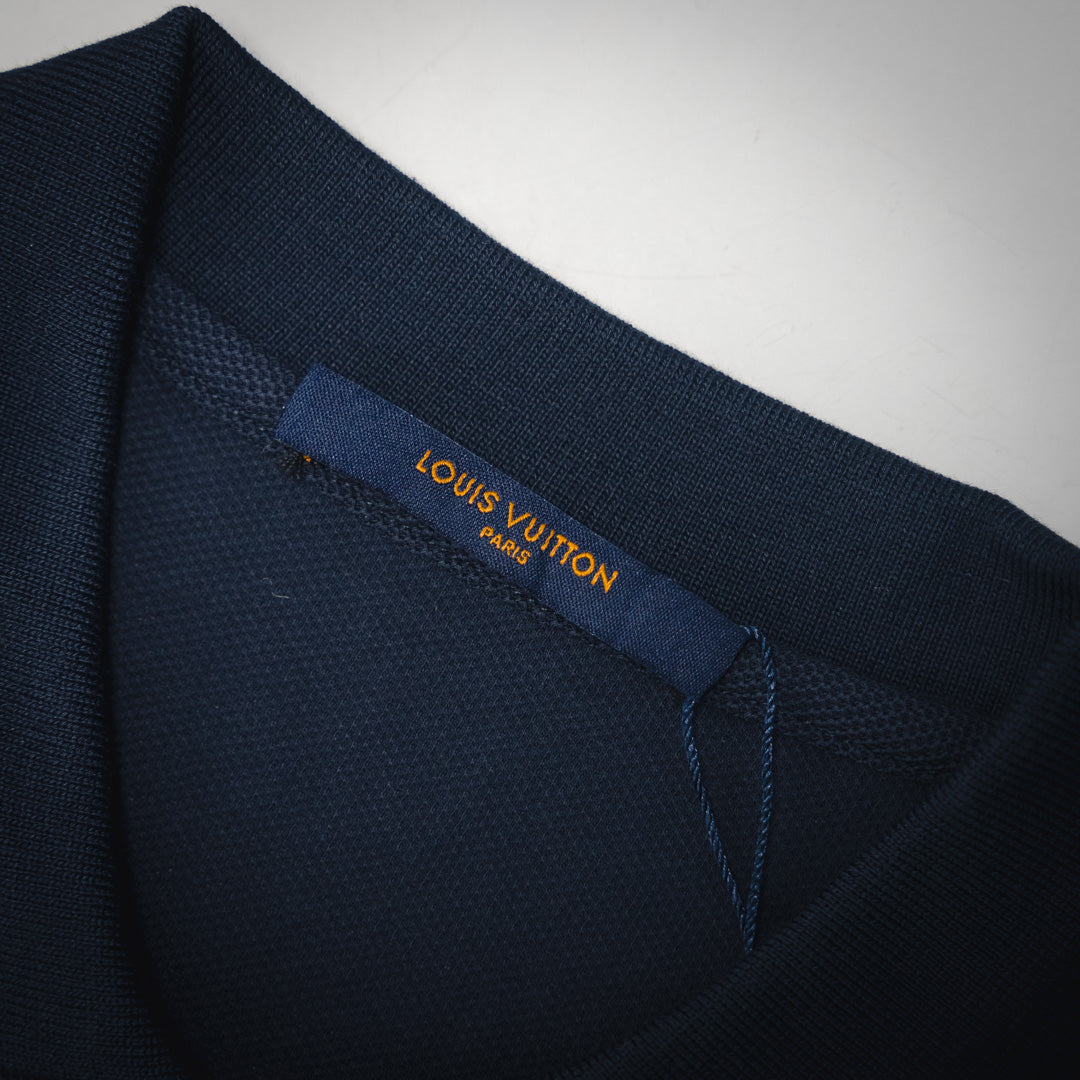 Louis 25ss embroidered polo