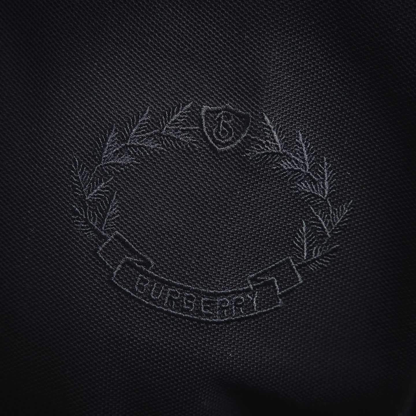 BURBER embroidered polo