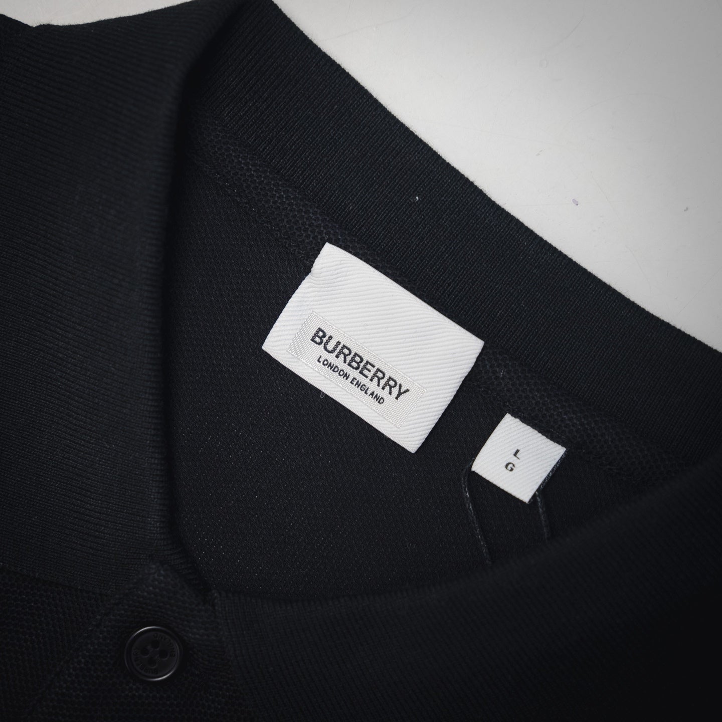 BURBER embroidered polo