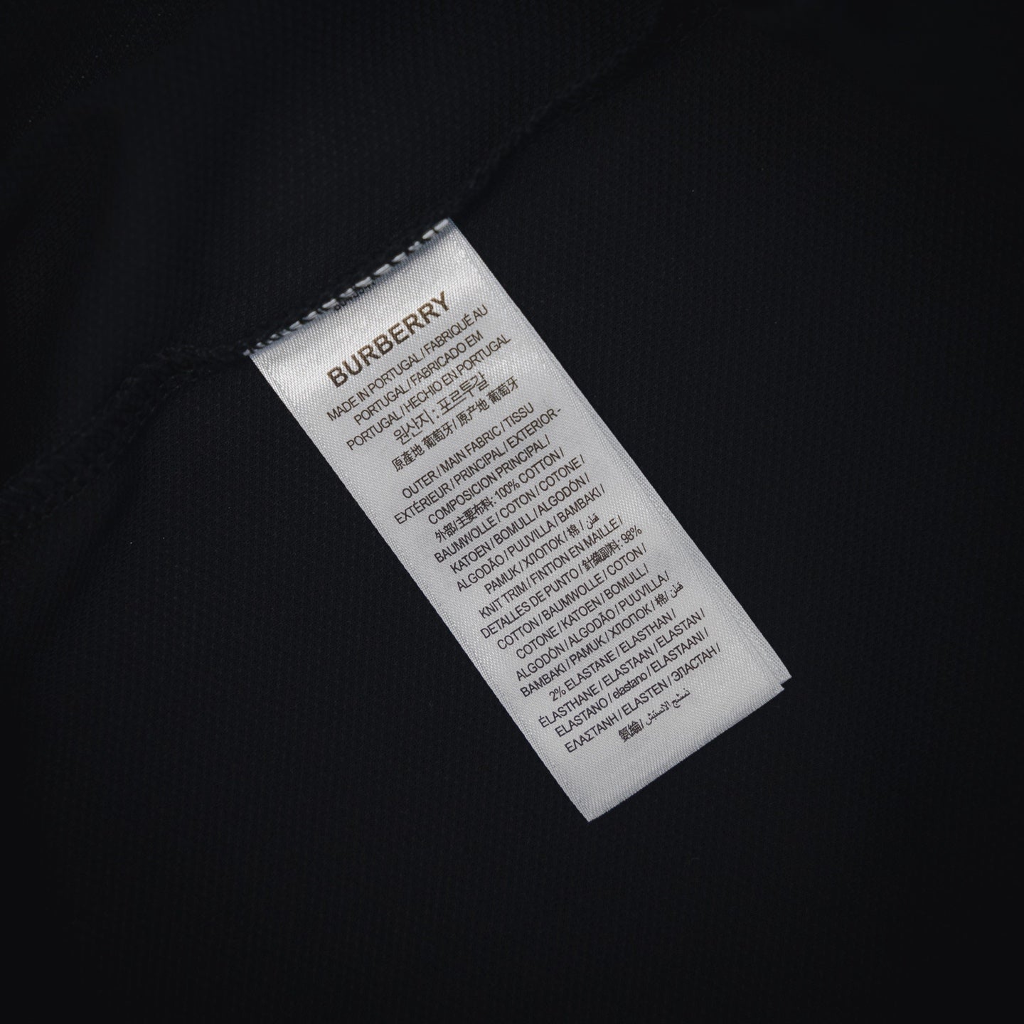 BURBER embroidered polo
