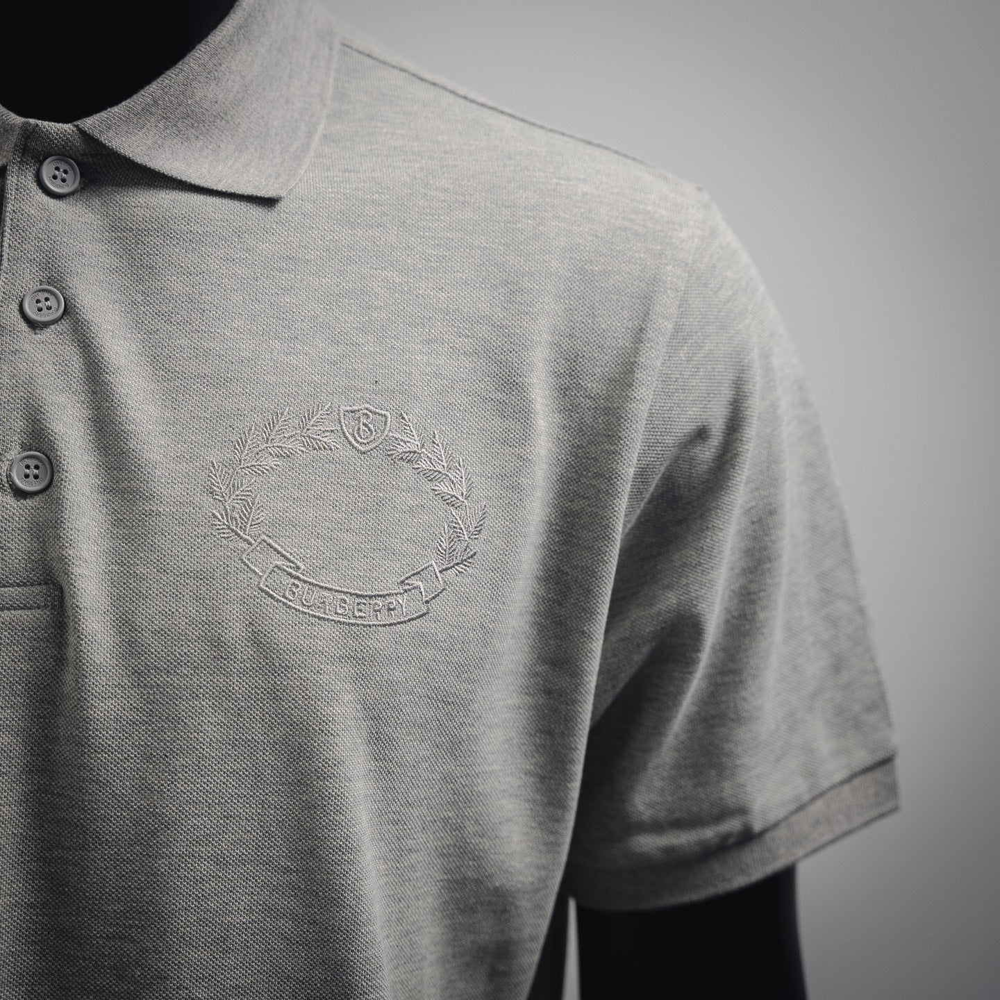 BURBER embroidered polo