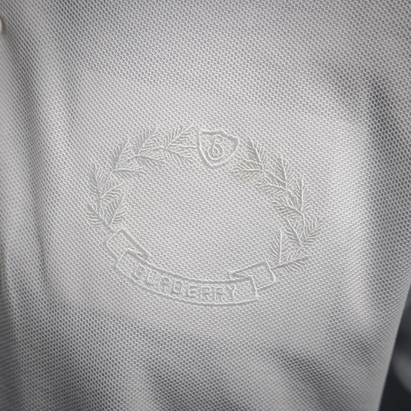BURBER embroidered polo