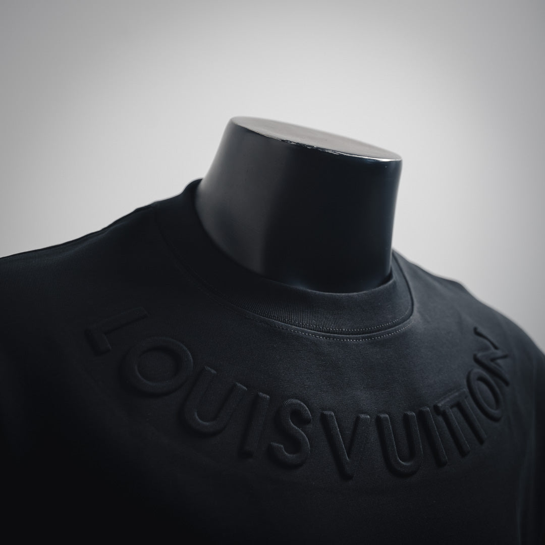 1V 25SS embossed t-shirt