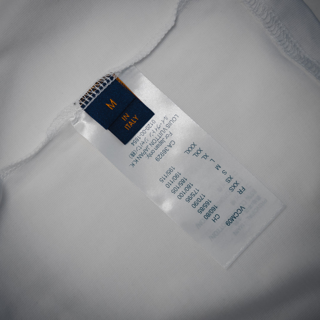 1V 25SS embossed t-shirt