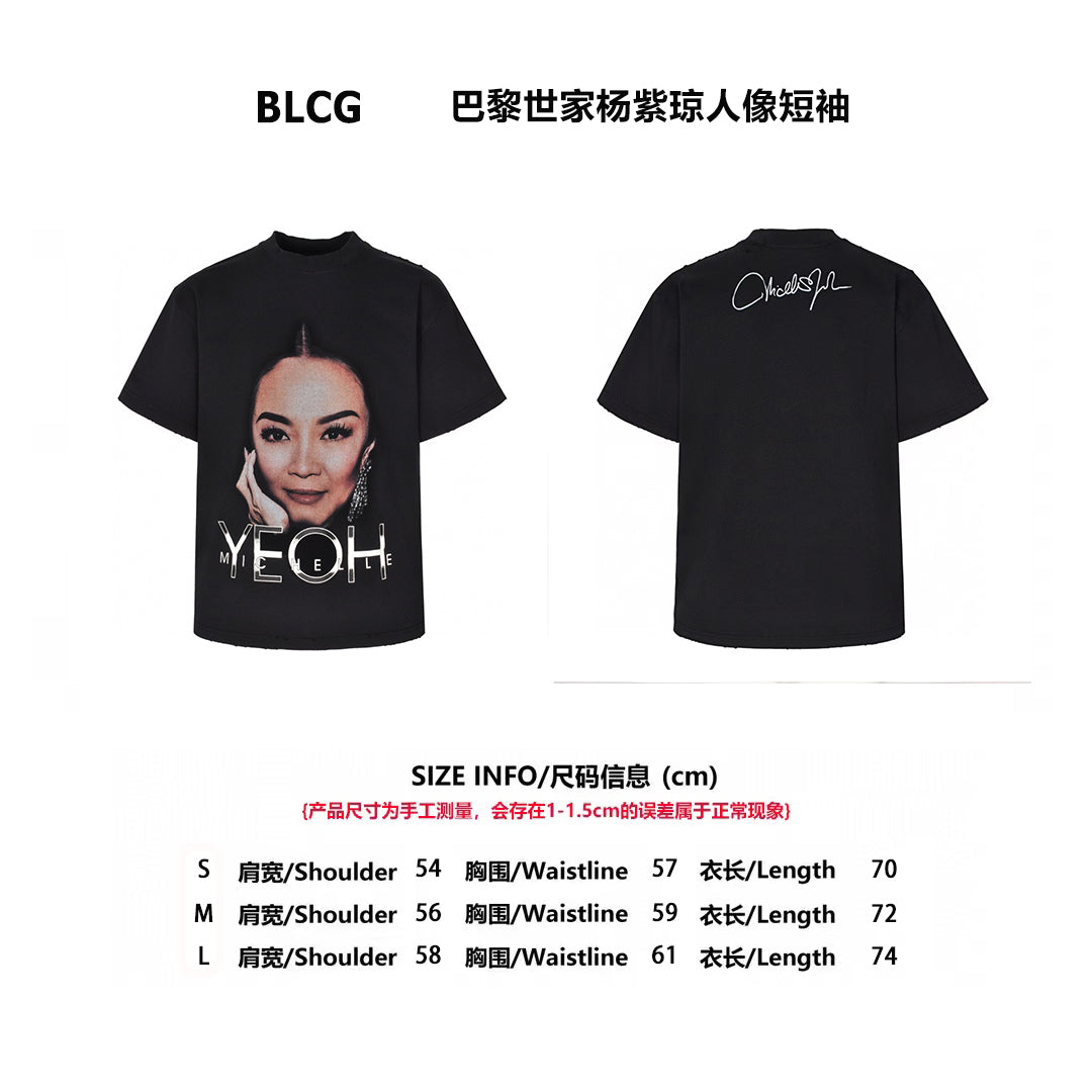 Balen 25ss men womens t-shirt