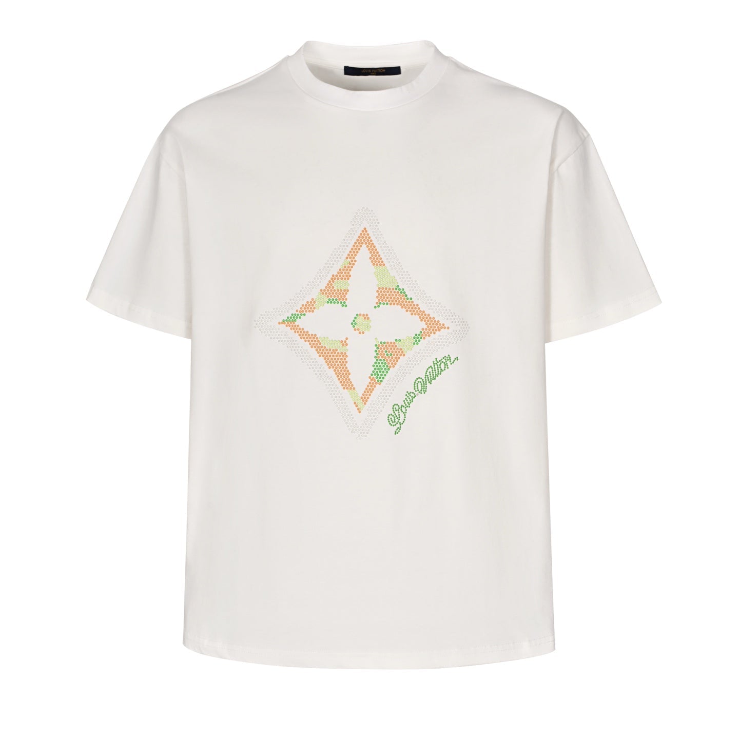 1V 25SS beaded t-shirt