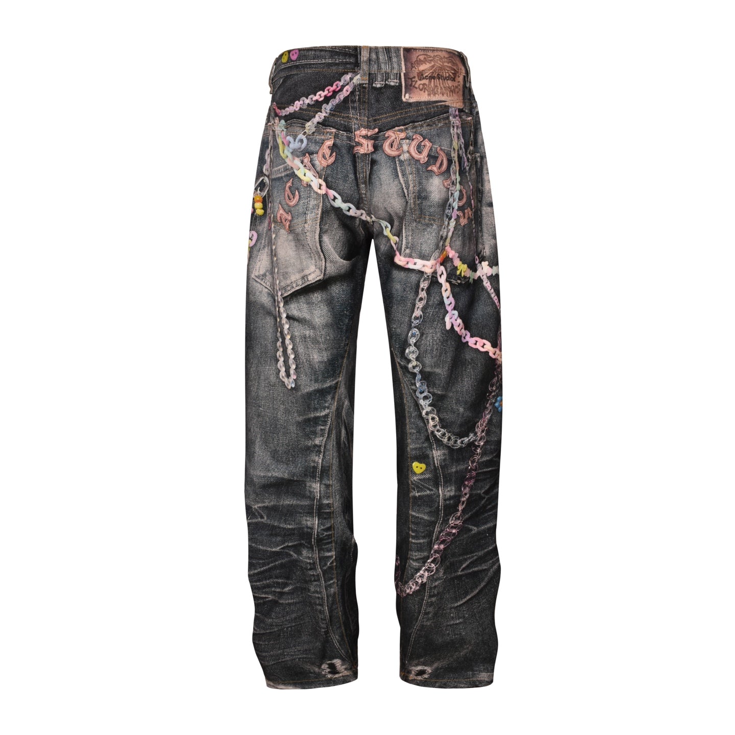 ACNE 3D printed jeans