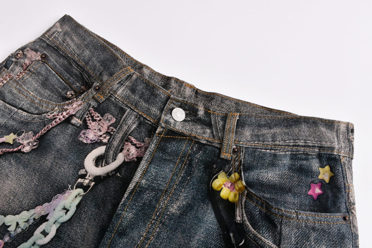 ACNE 3D printed jeans