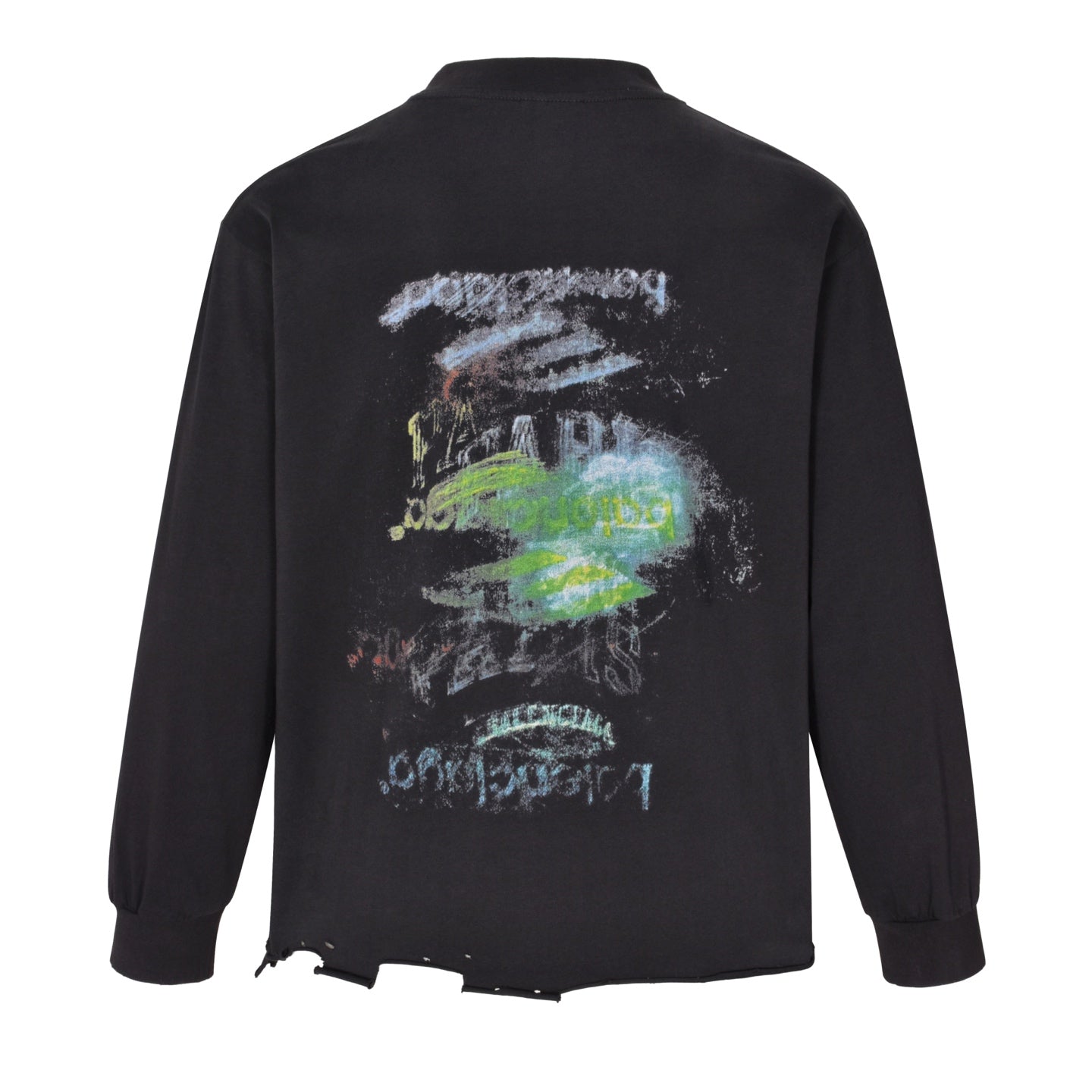 banlen 25ss 3m printed sweatshirt