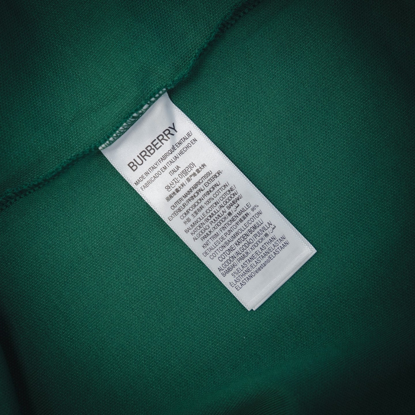 BURBER 25SS webbing polo