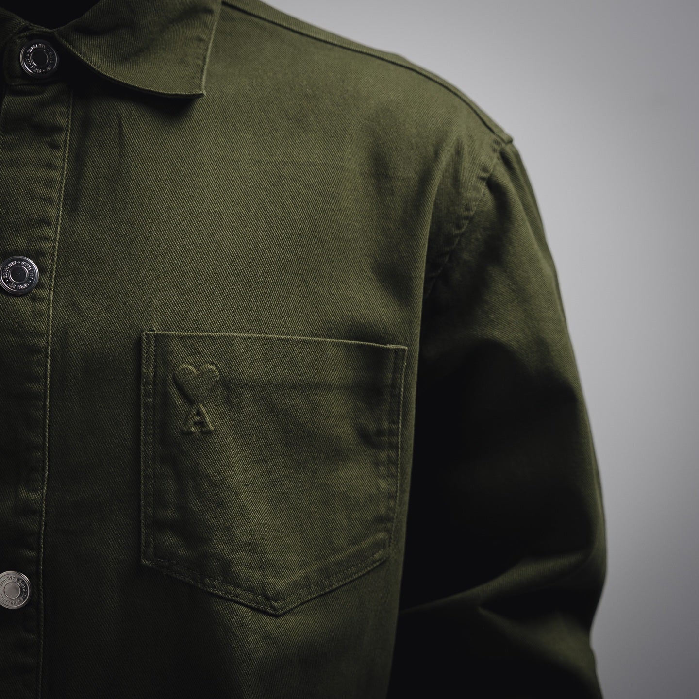 Ami embossed shirt