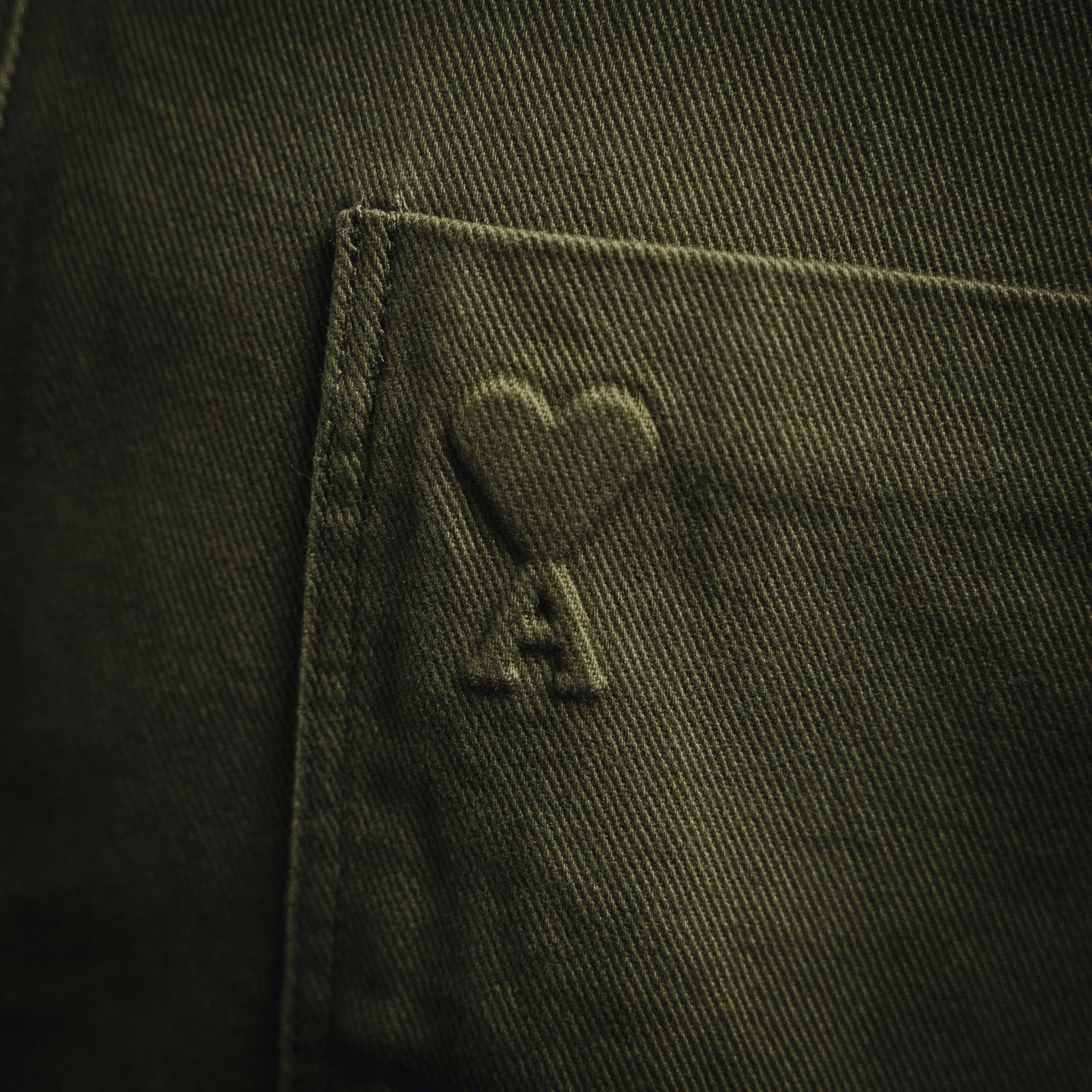 Ami embossed shirt