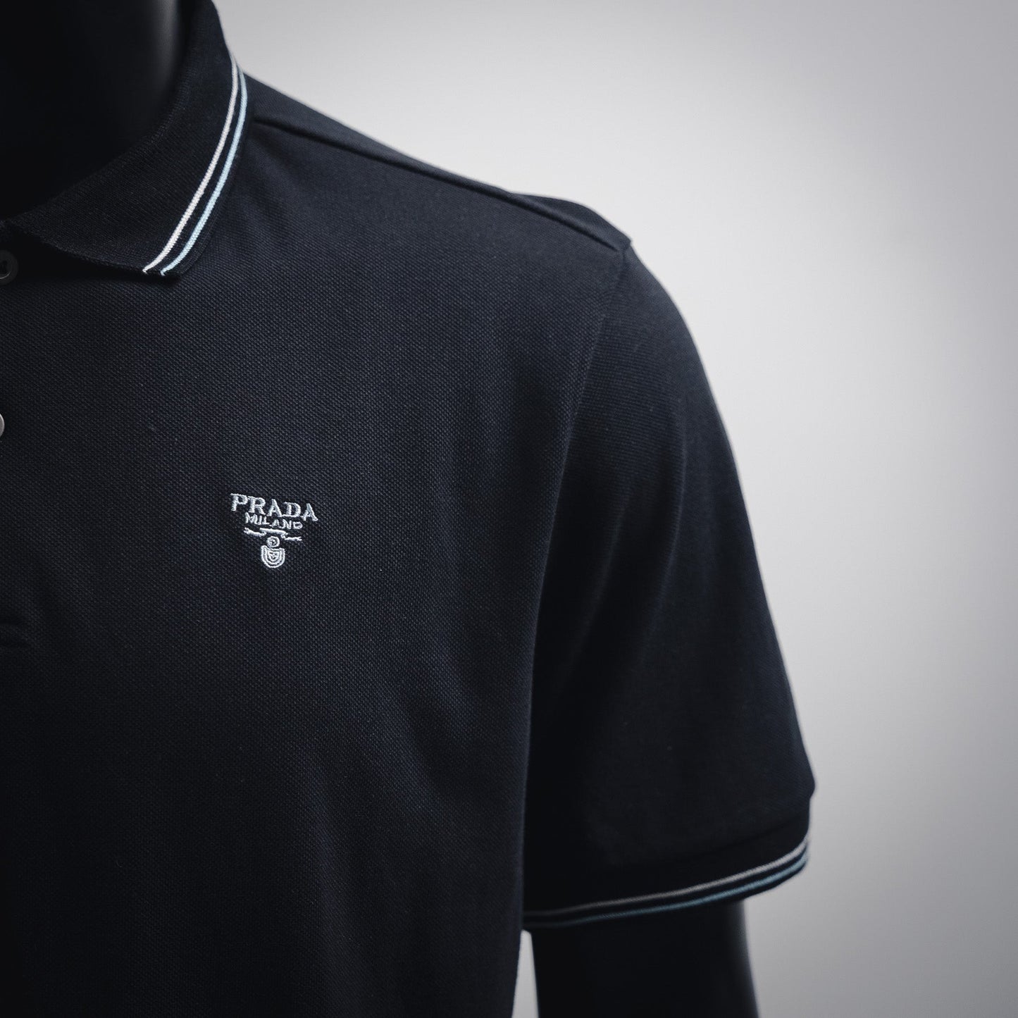 Pra 25ss embroidered polo