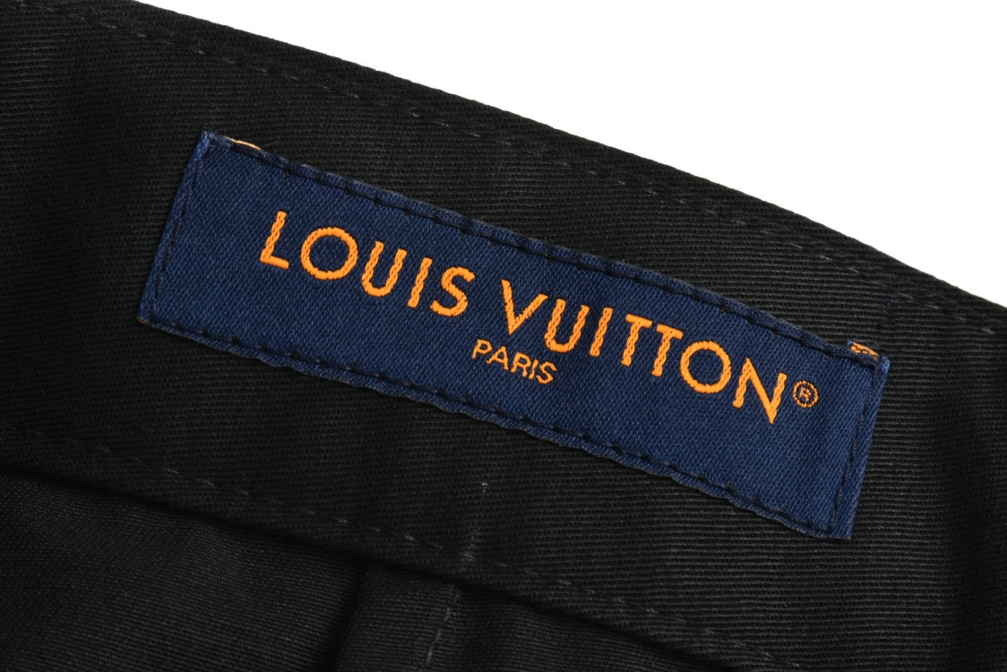 1v 24SS embroidery cargo pants