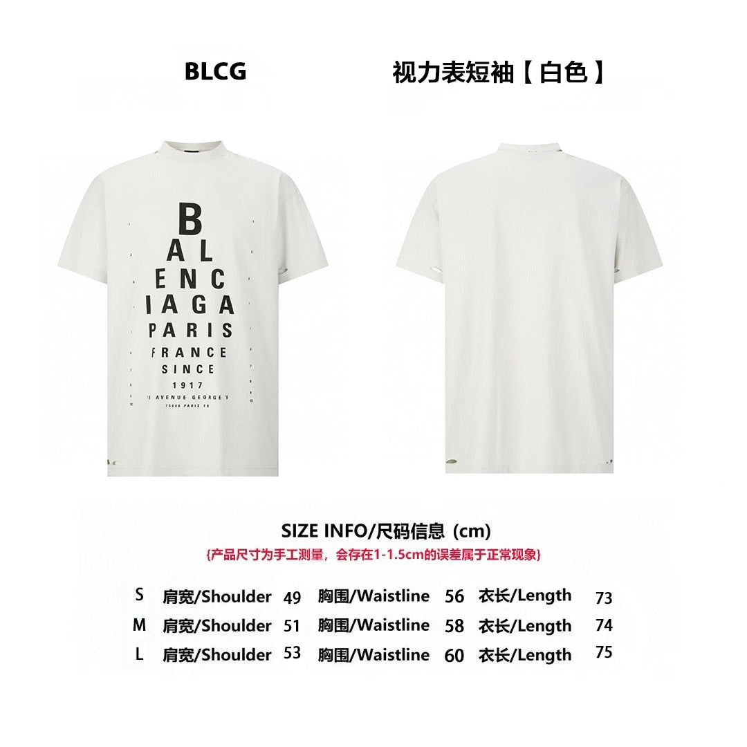 Balen 25SS print T-shirt