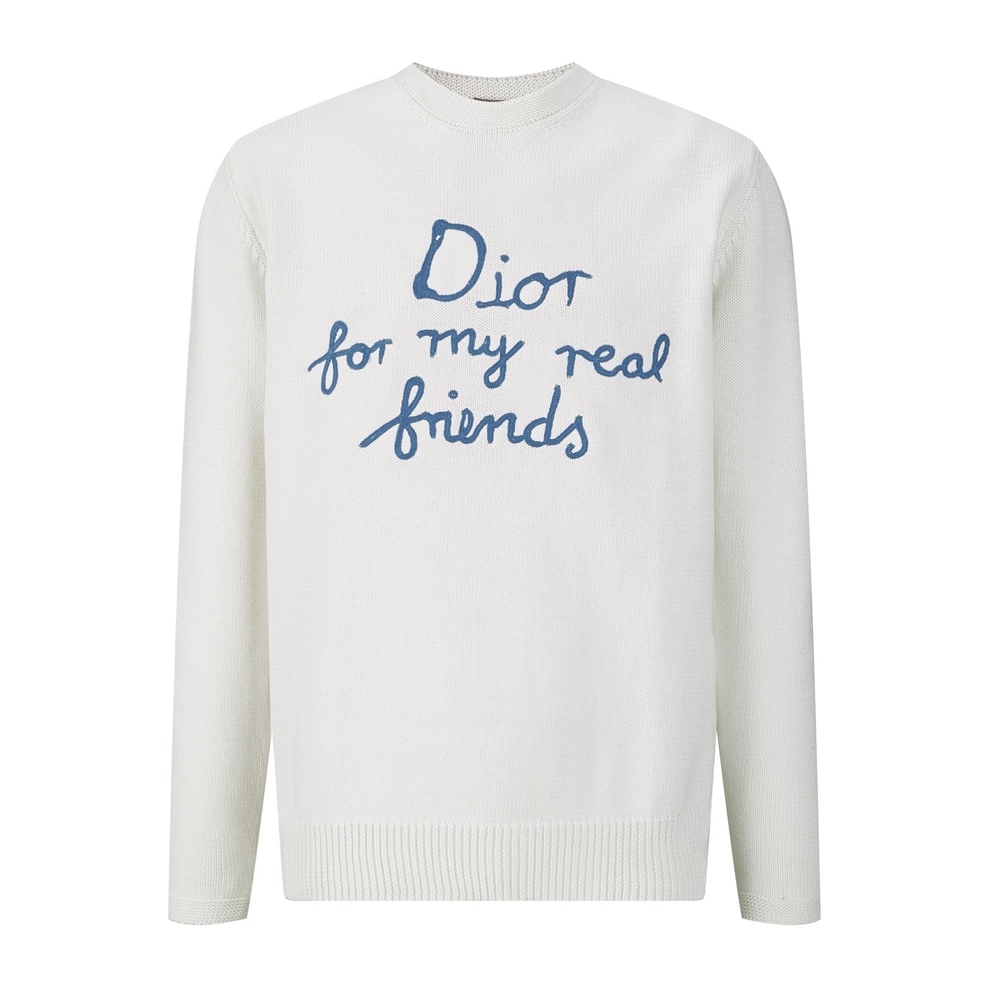 CD 25SS embroidery knit sweater