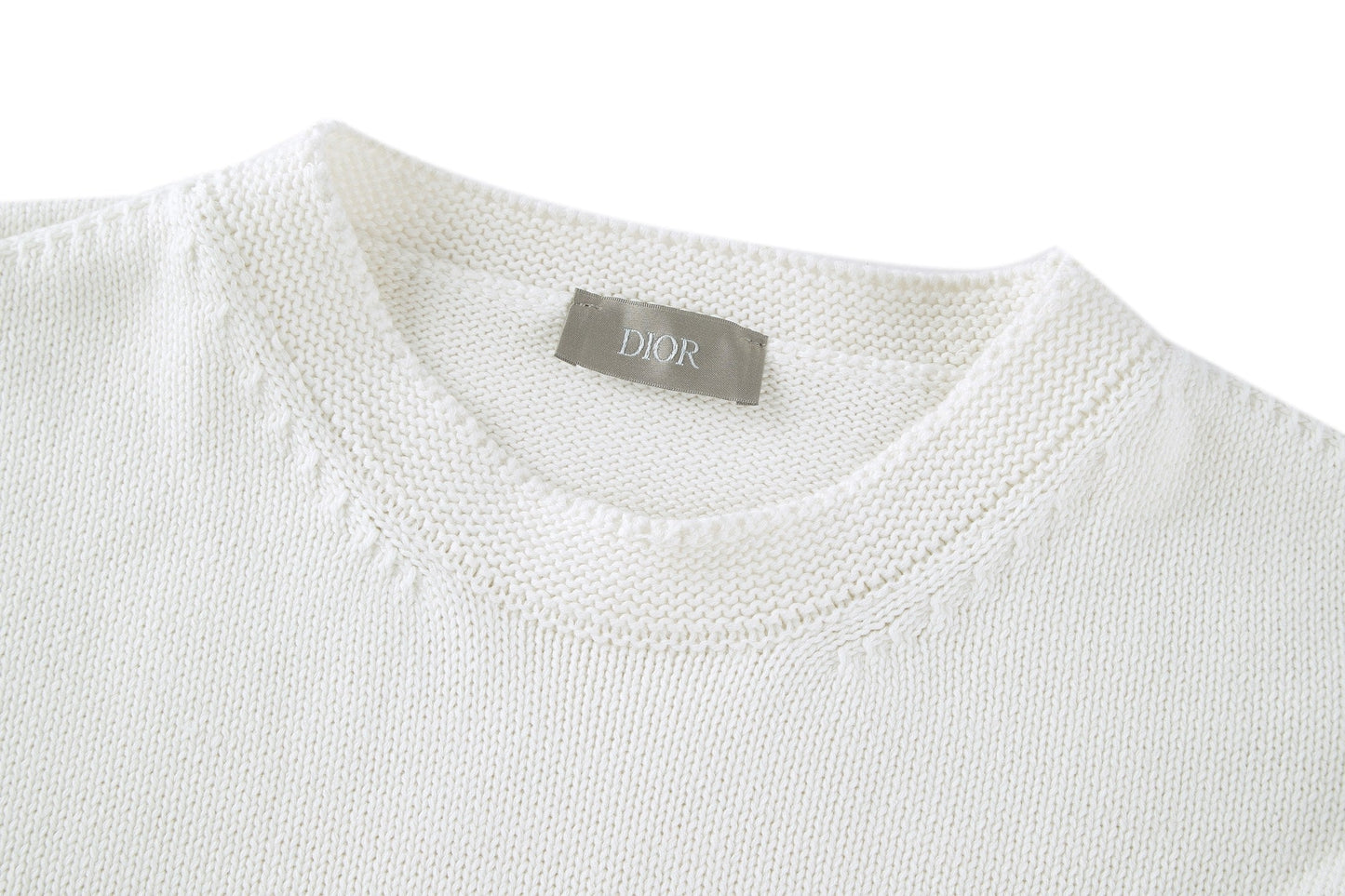 CD 25SS embroidery knit sweater