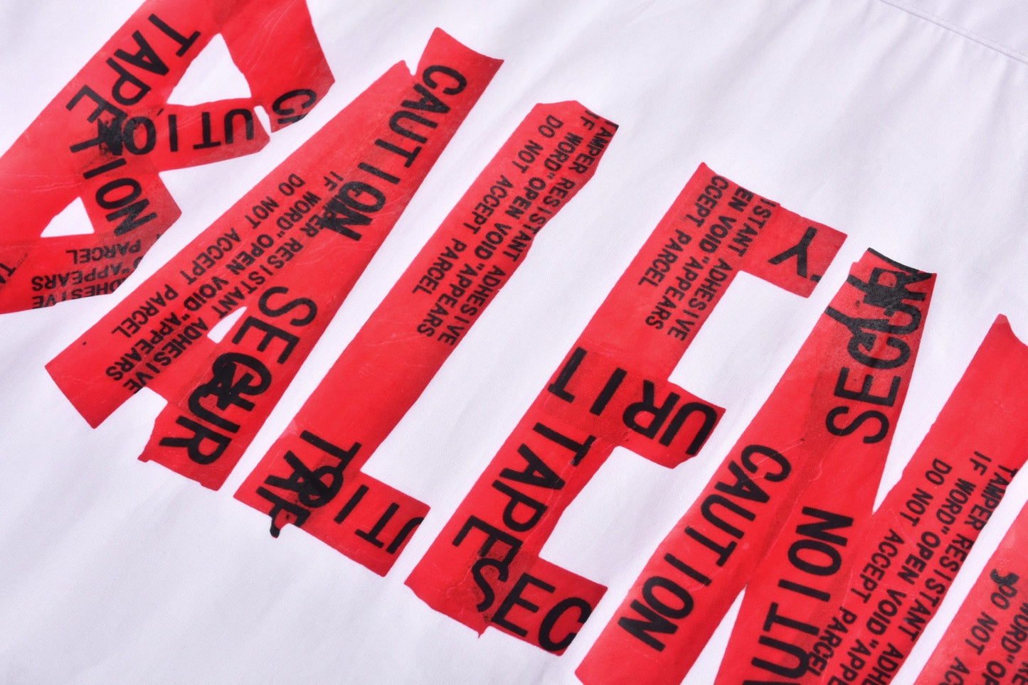 Balen 25ss tape shirt