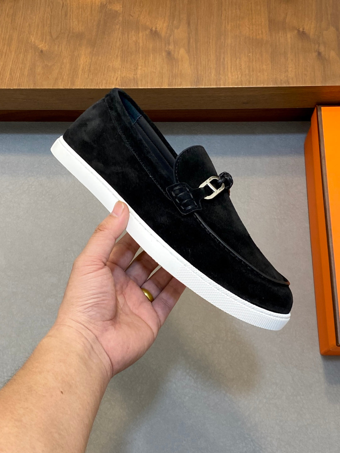 Herm loafer shoes