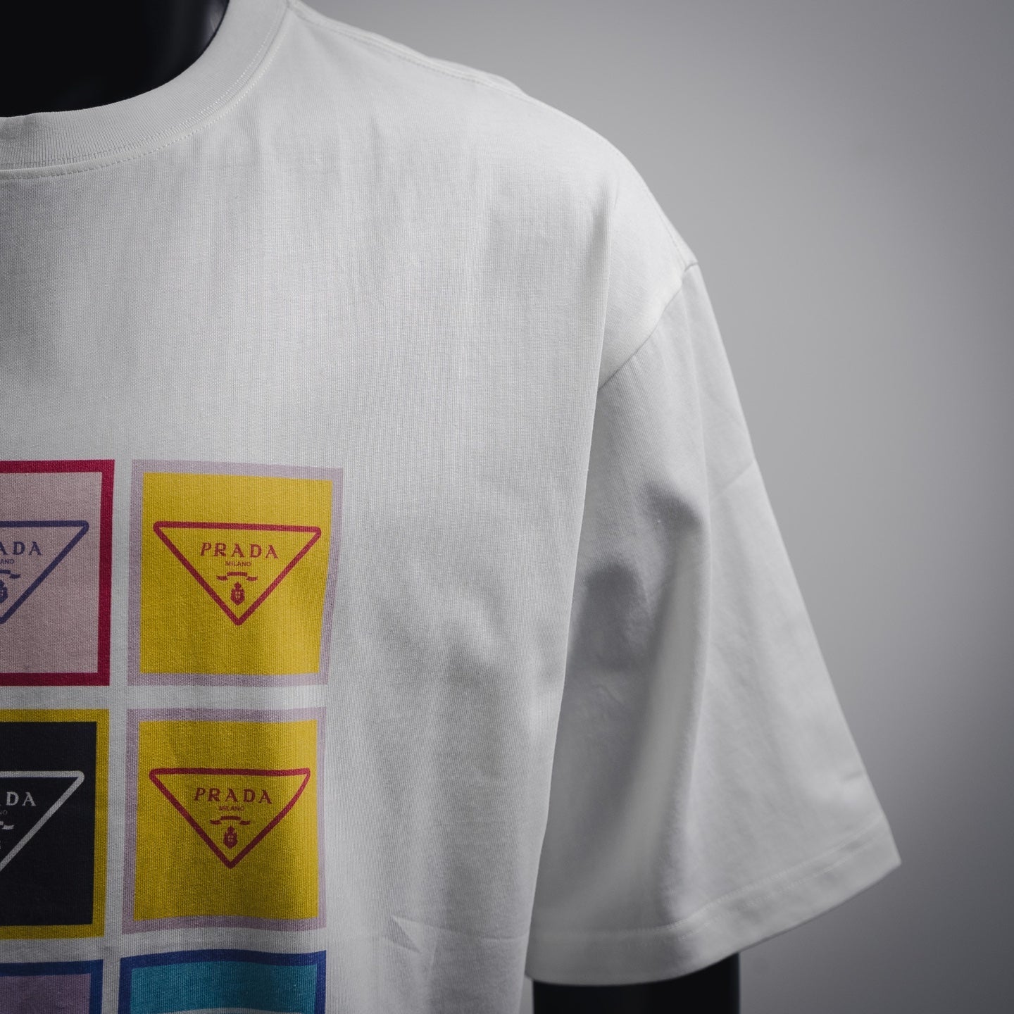 Pra 25ss print t-shirt