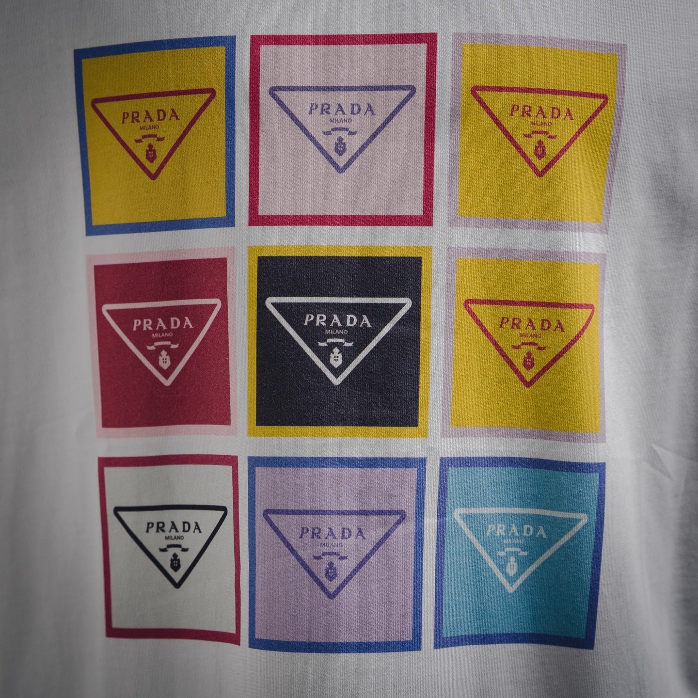 Pra 25ss print t-shirt