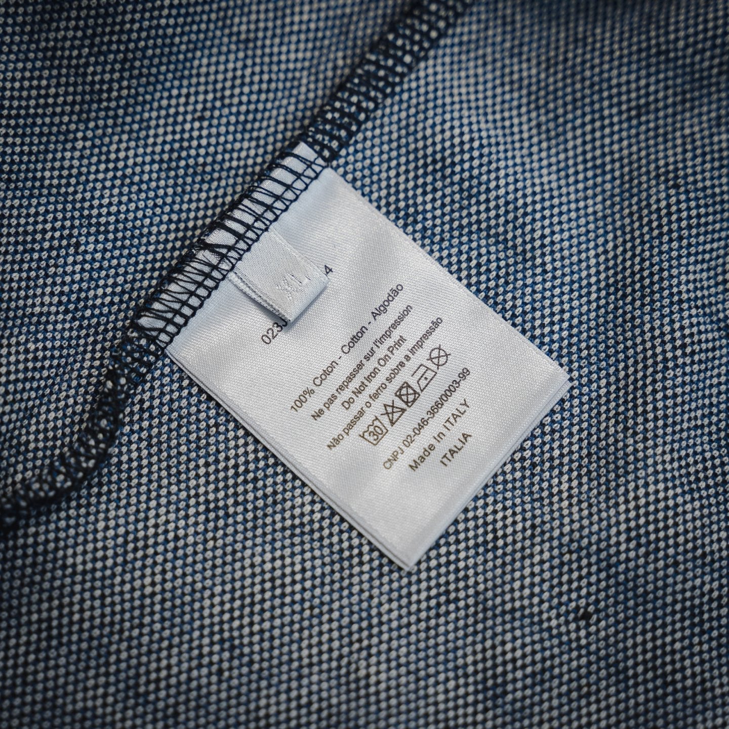 CD 25SS jacquard shirt