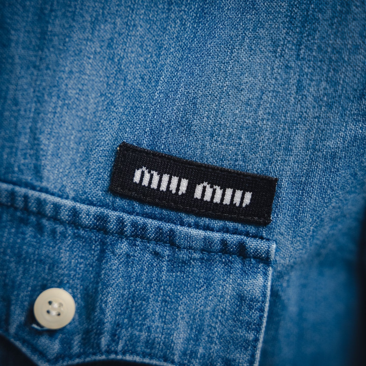 Miu 25ss denim vest