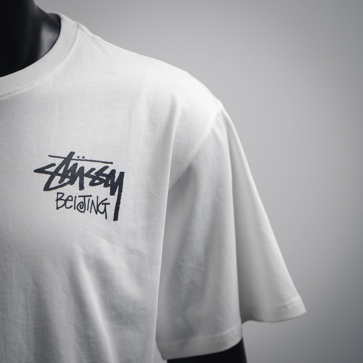 Stus 25ss print t-shirt