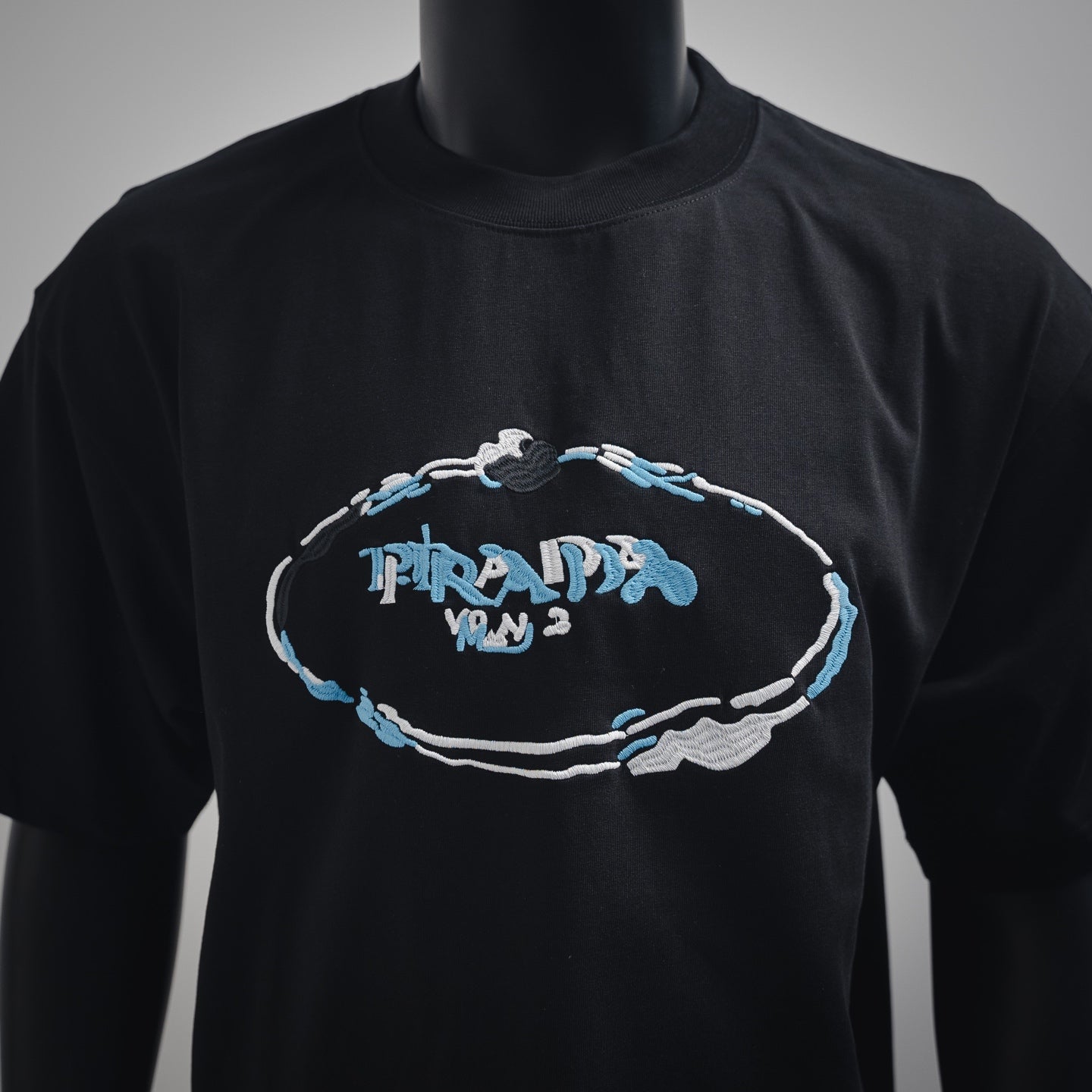 Pra 25ss print t-shirt