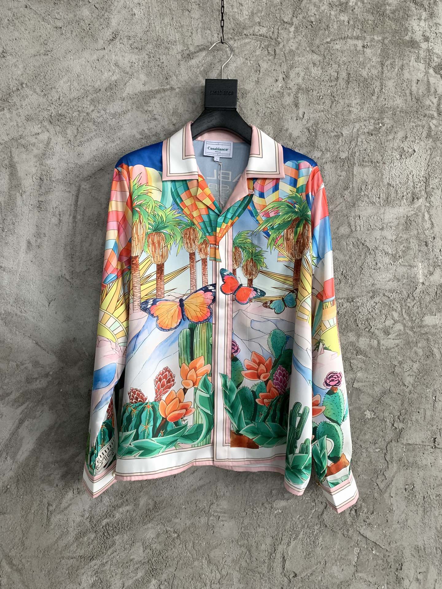 casablan silk shirt