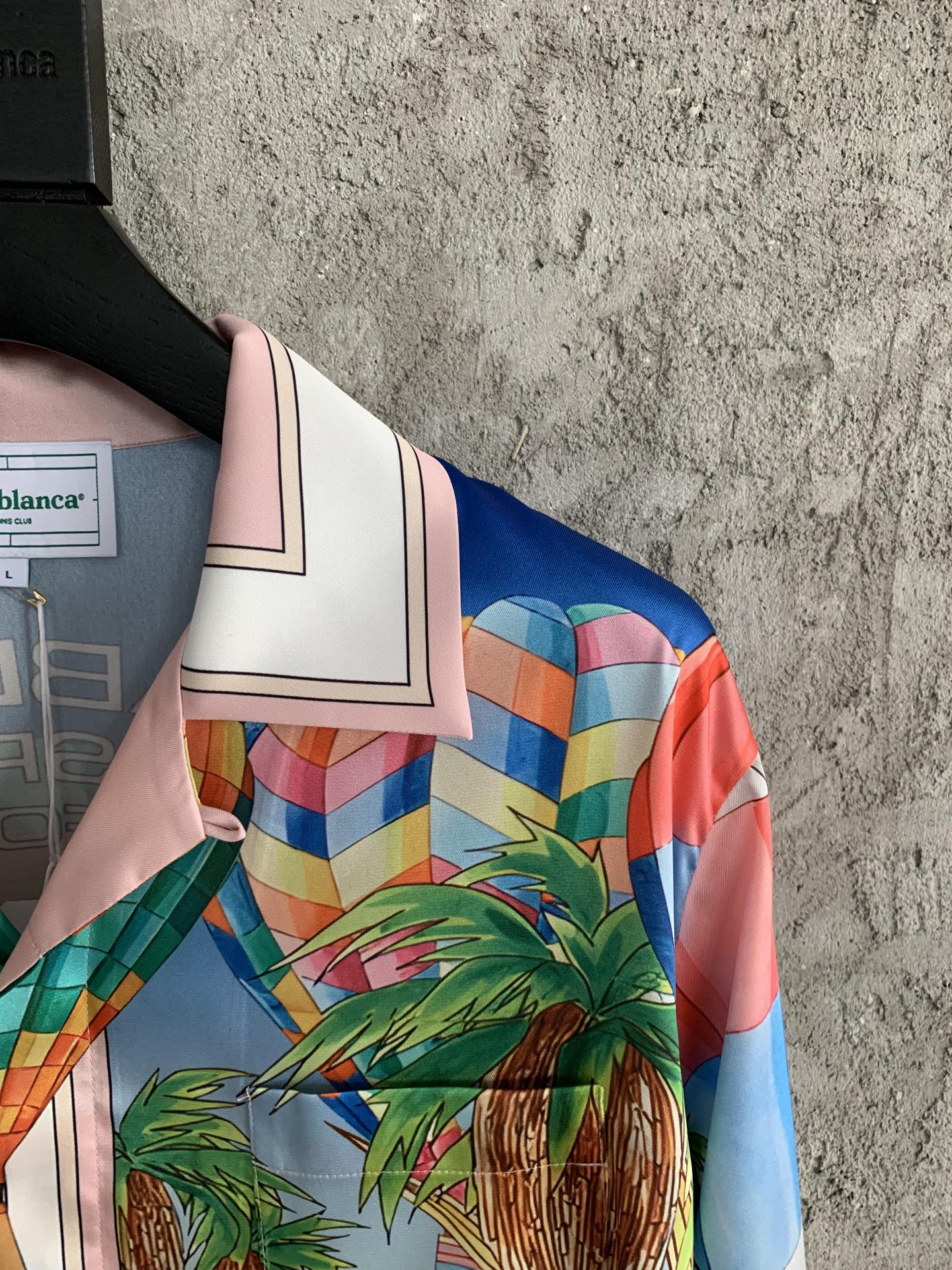 casablan silk shirt