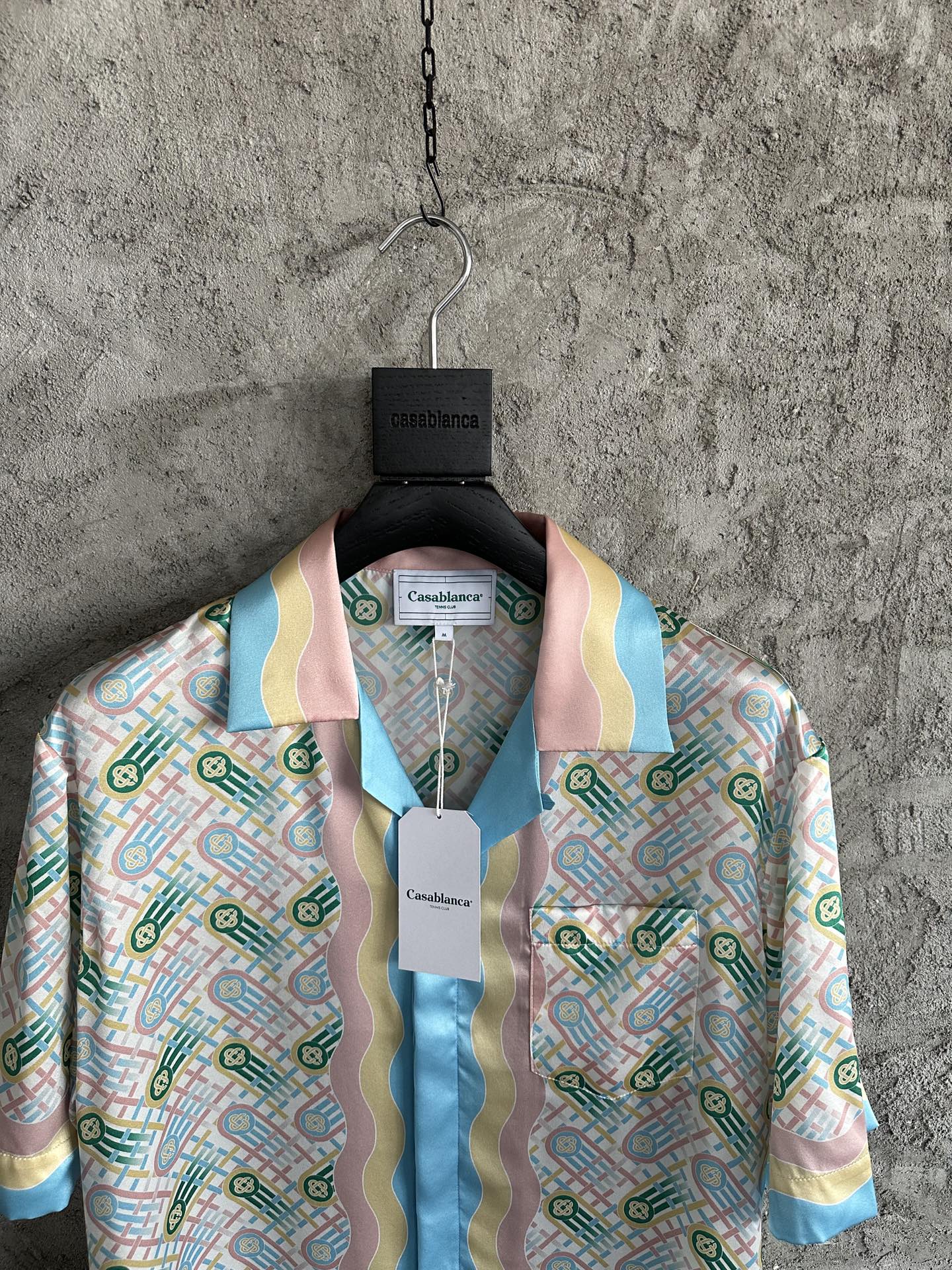 casabla silk shirt