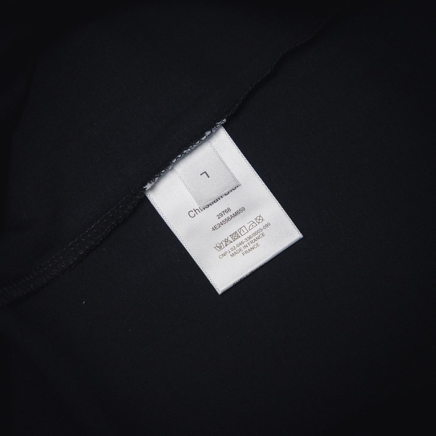 CD x Stone 25ss embroidered t-shirt