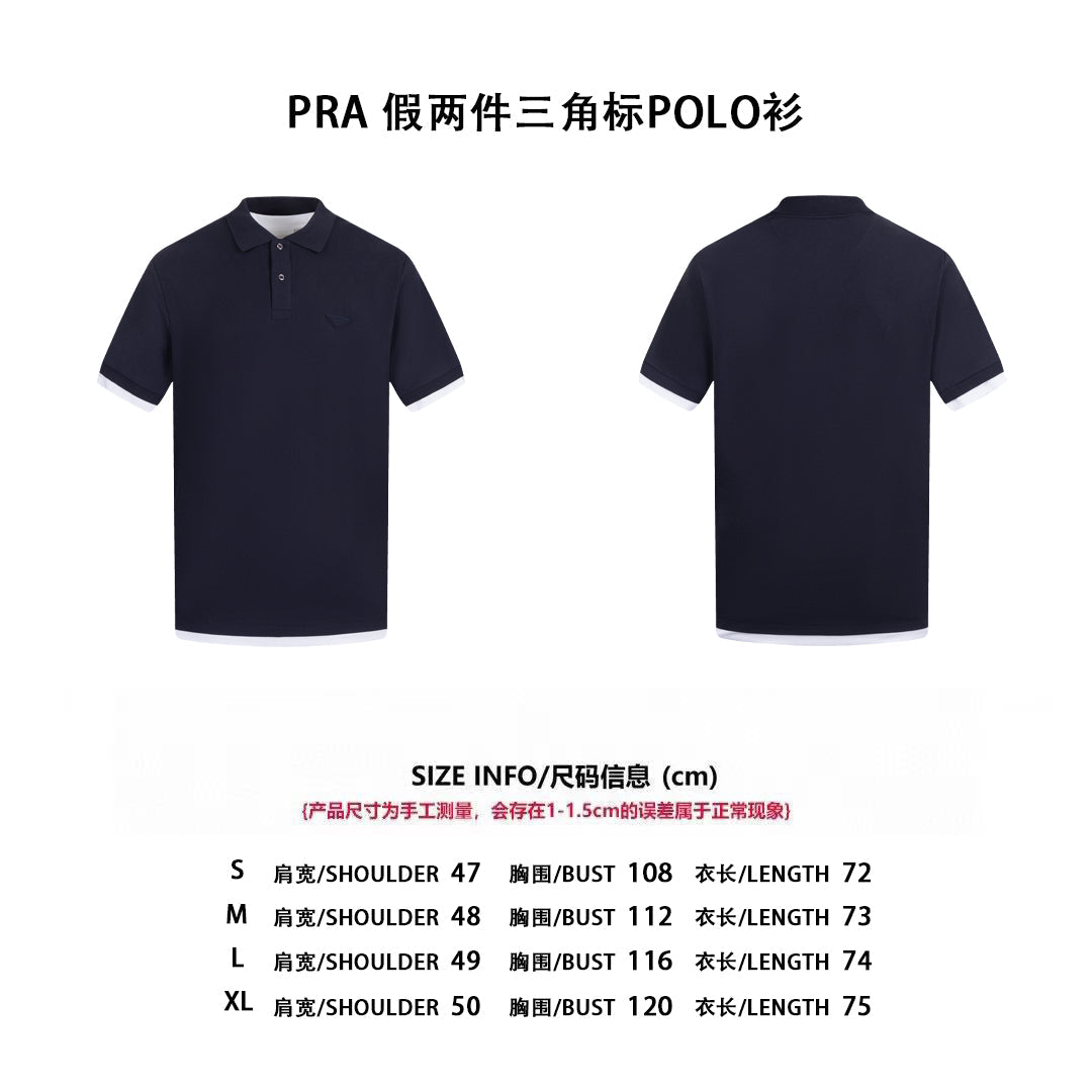 Pra 25ss polo shirt