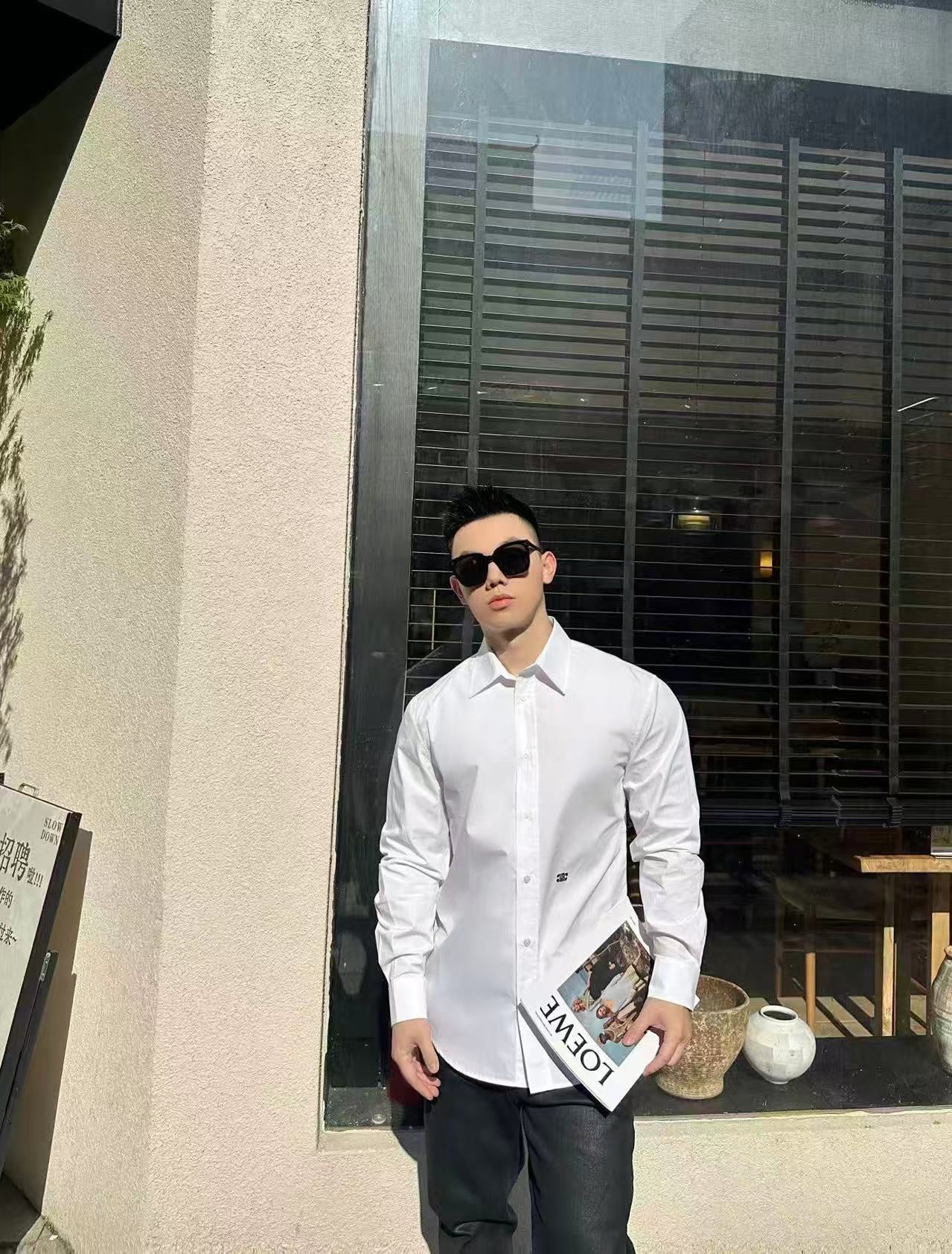 Celi 25ss embroidered shirt