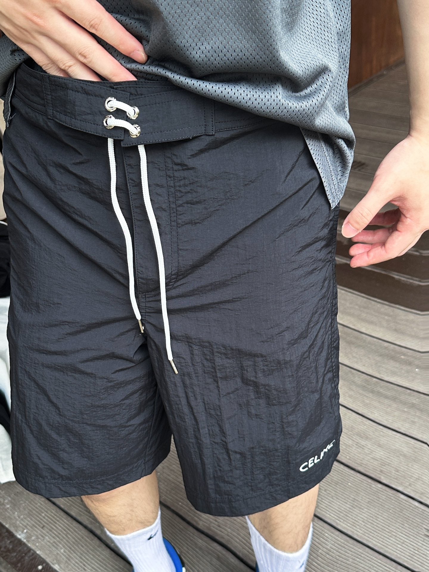 Celi 25ss print short