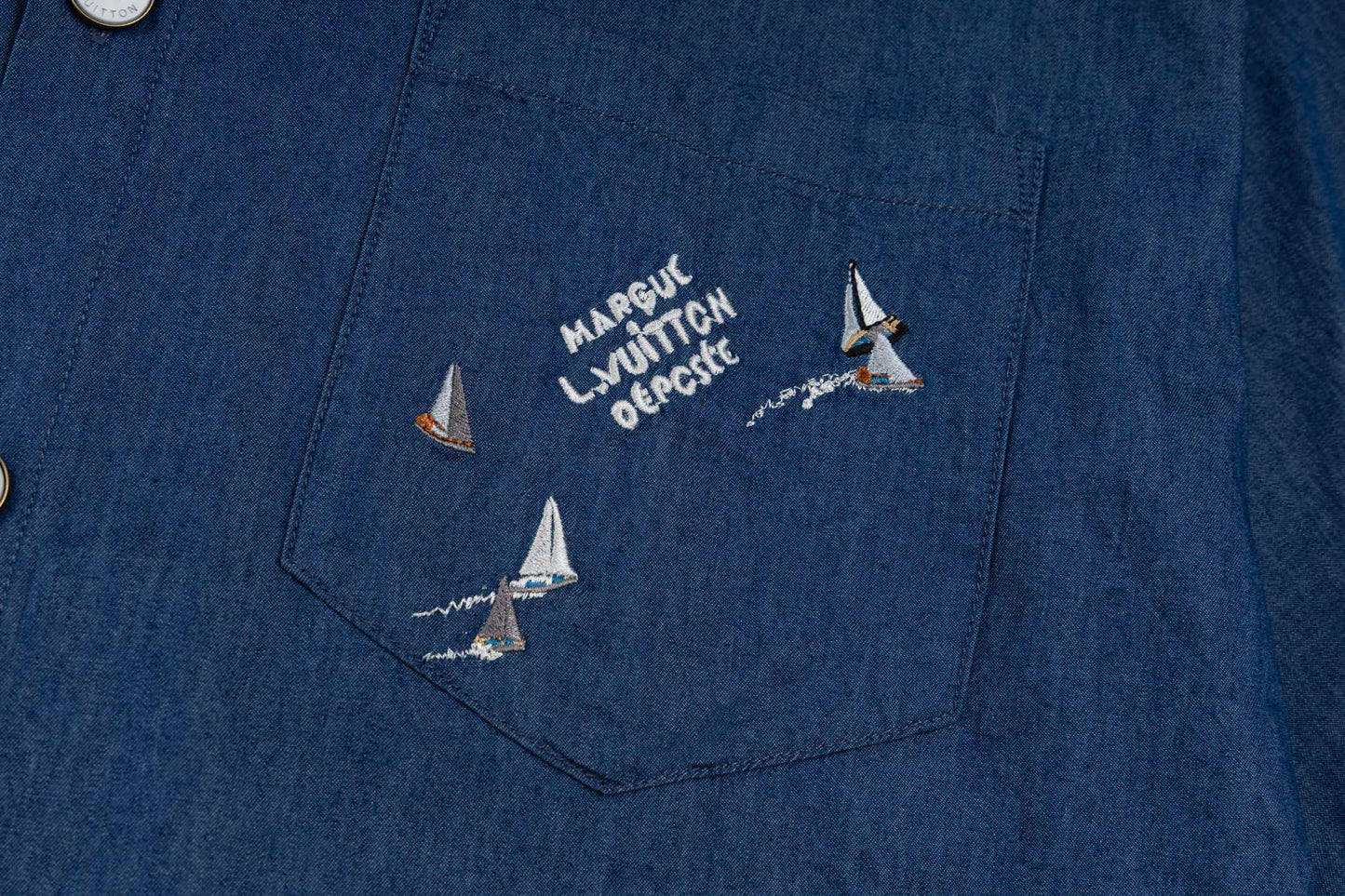 Louis 25ss embroidered shirt
