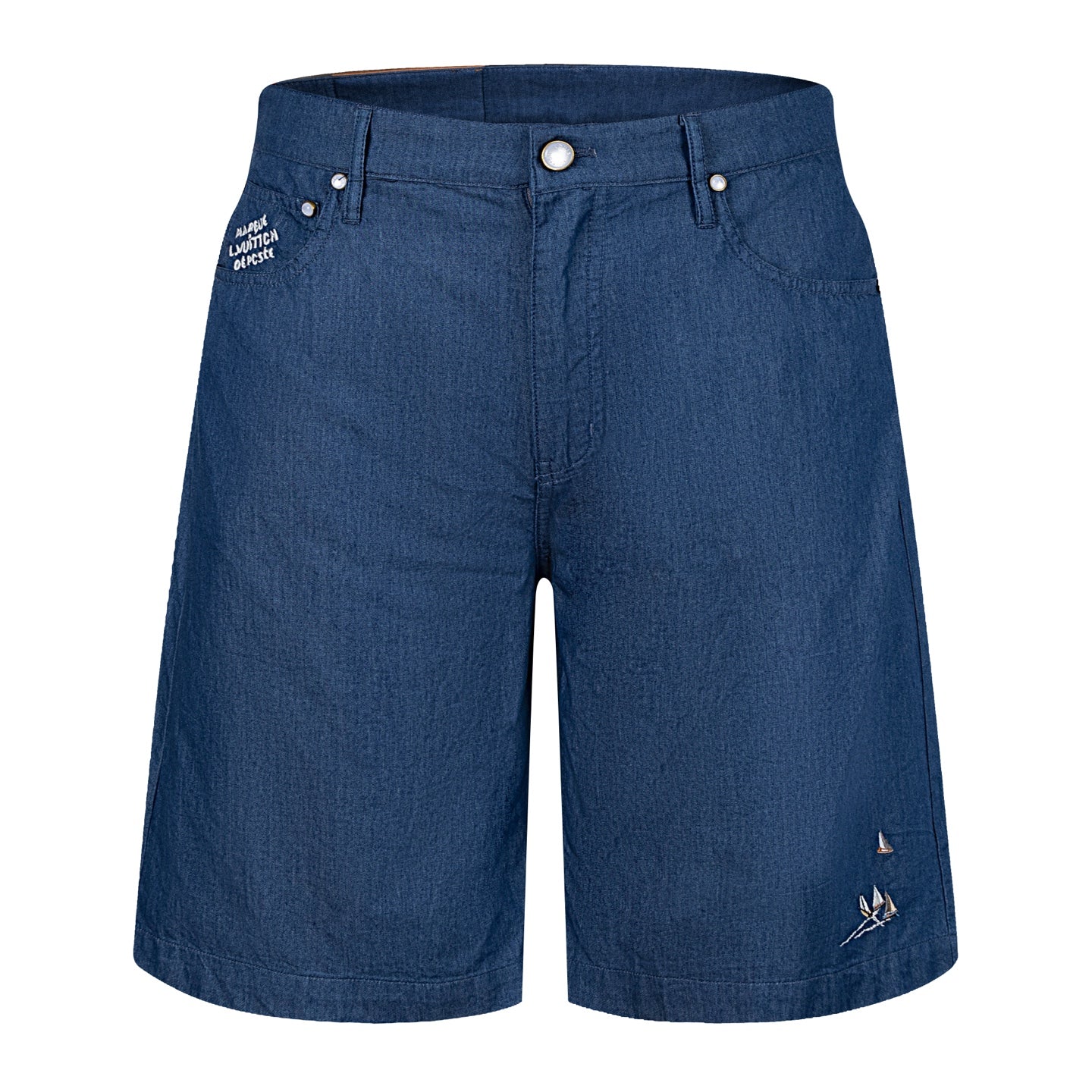 Louis 25ss embroidered short