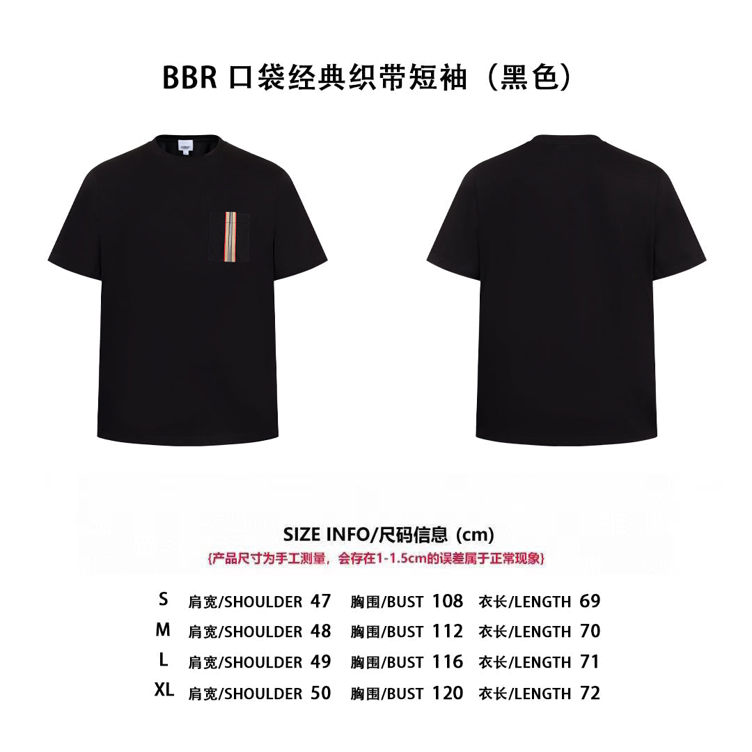 Bur 25ss webbing T-shirt