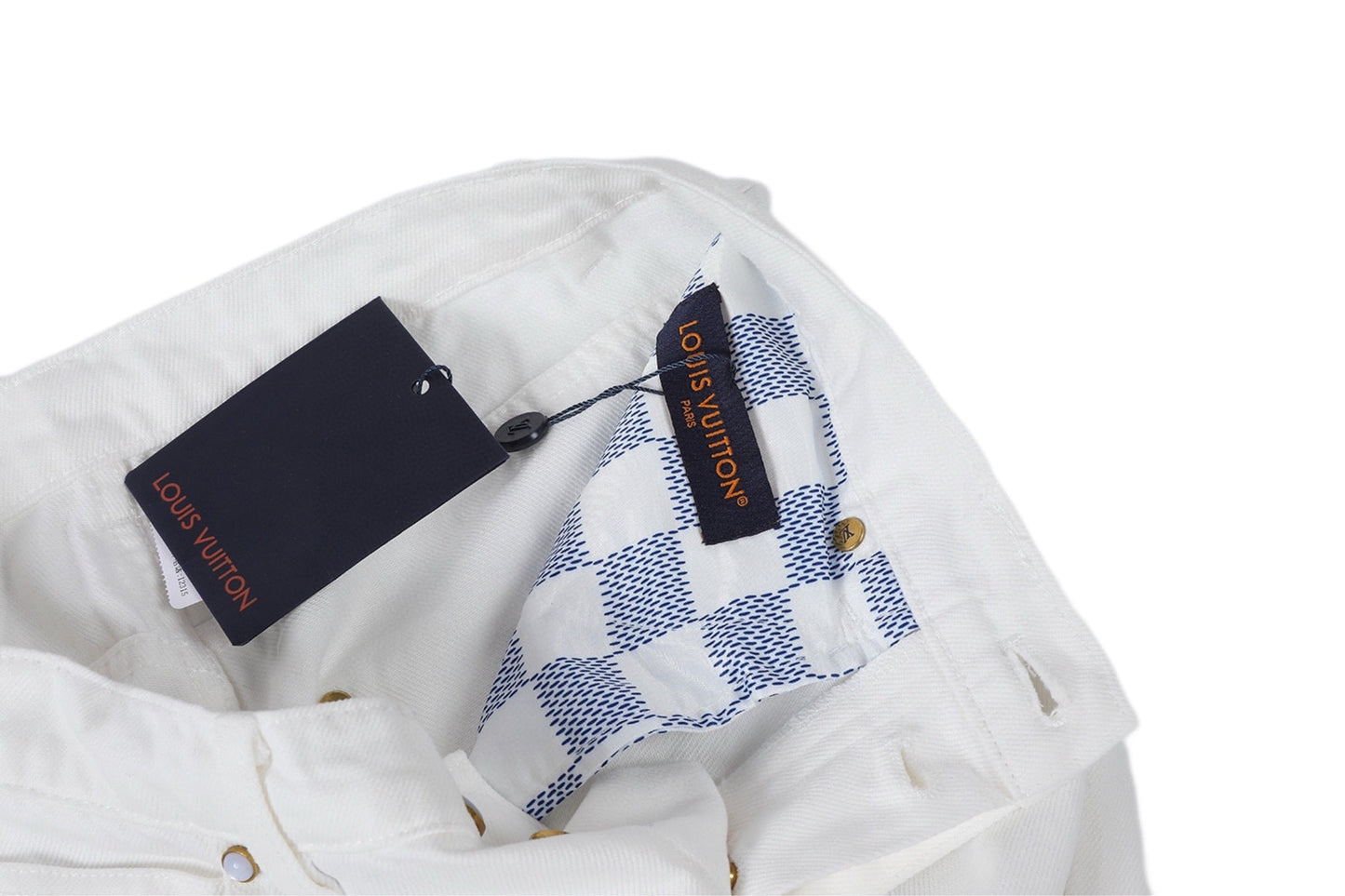 Louis 25ss embroidered jeans
