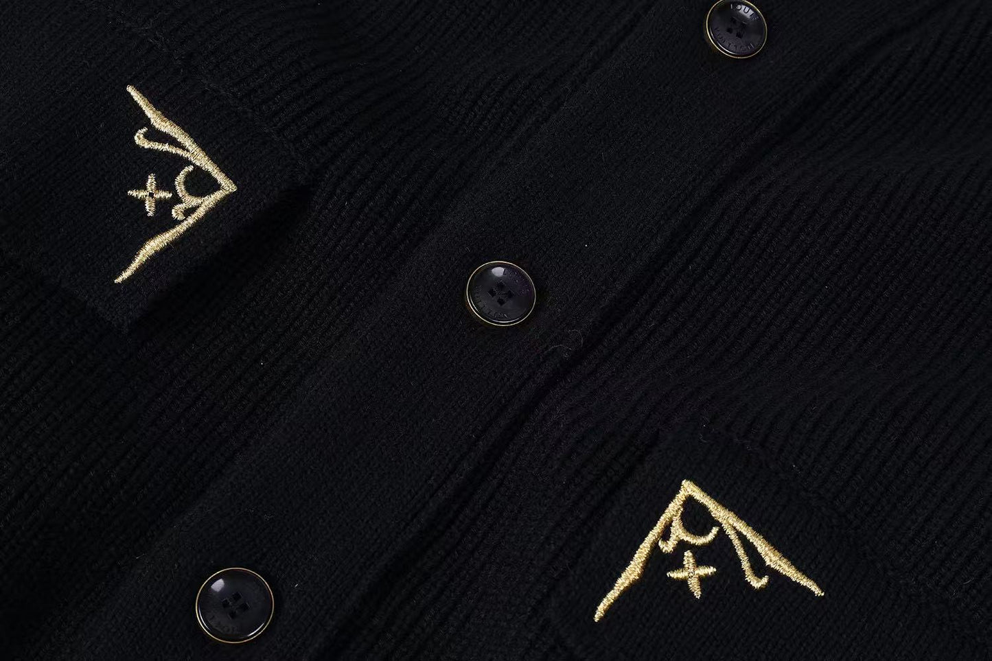 Louis 25ss embroidered cardigan