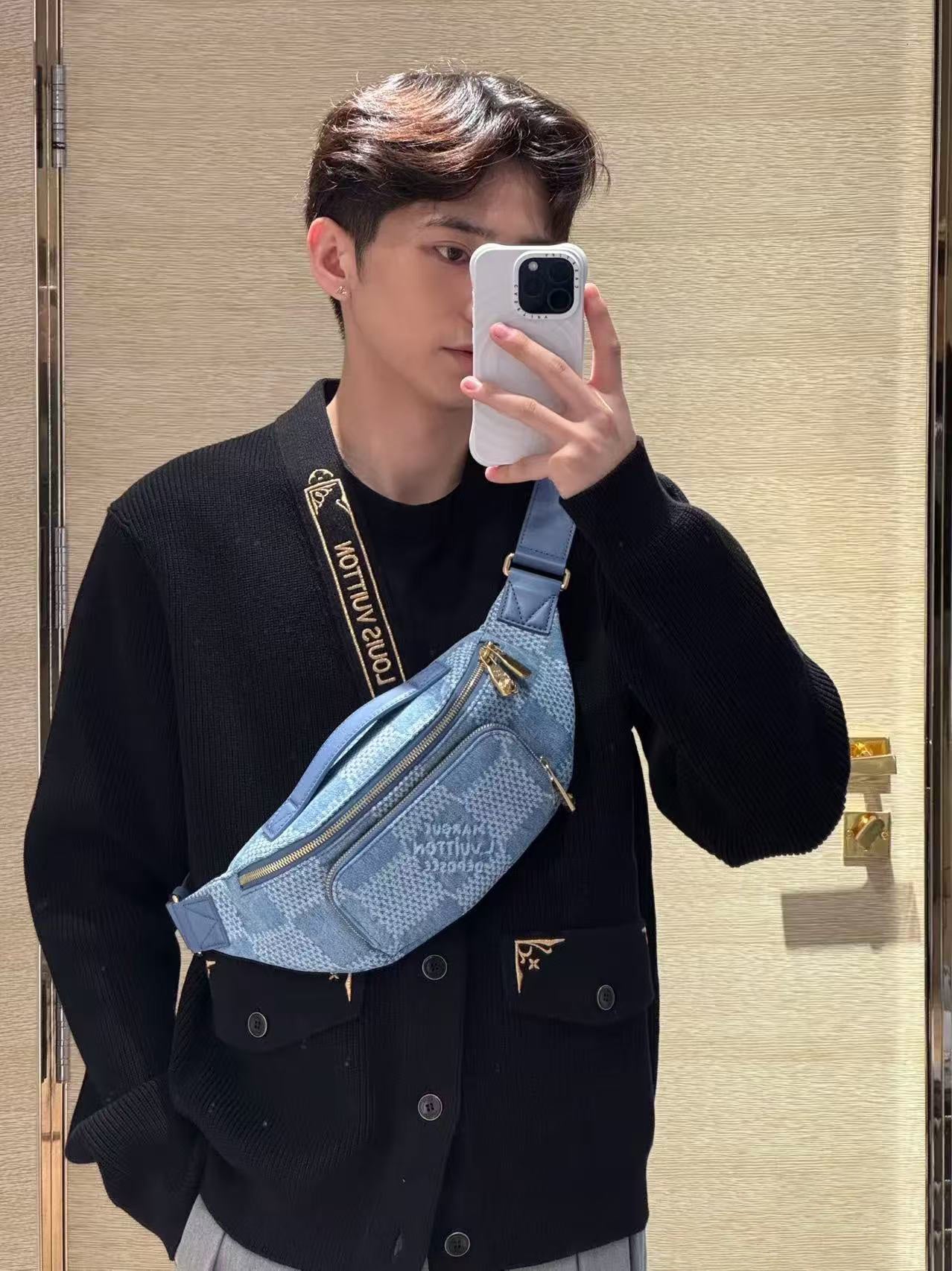 Louis 25ss embroidered cardigan