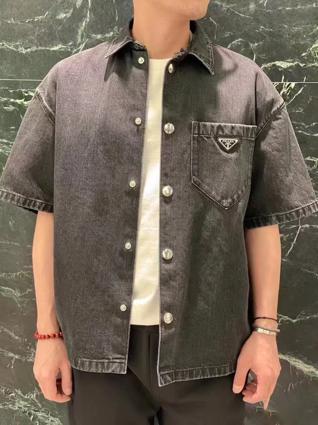 Pra 25ss denim shirt