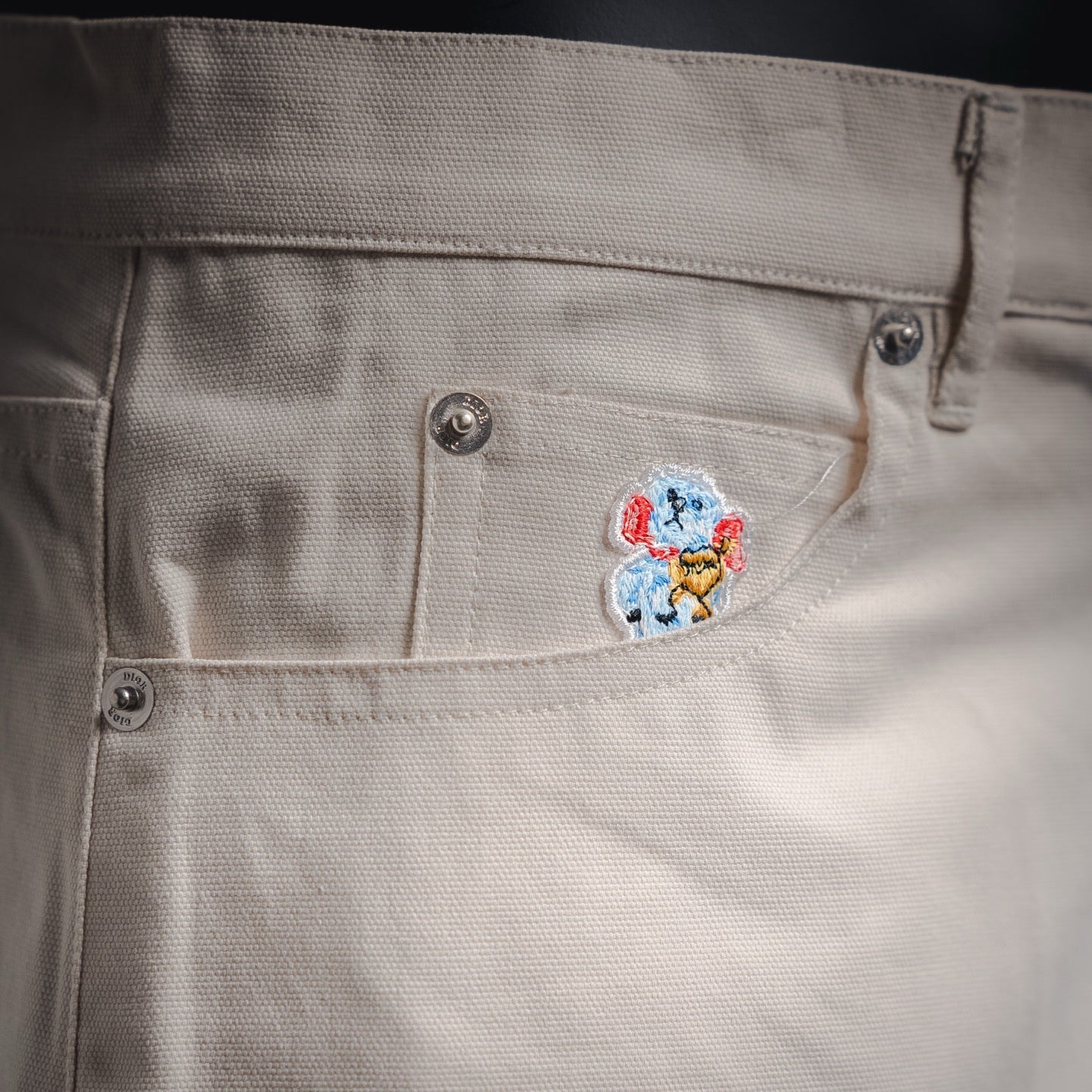 CD 25ss embroidered short