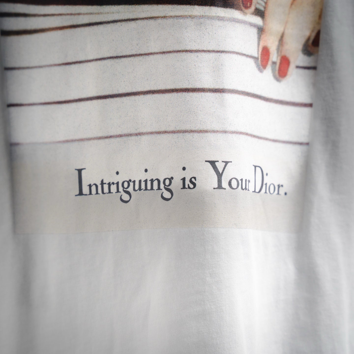 CD 25ss print t-shirt