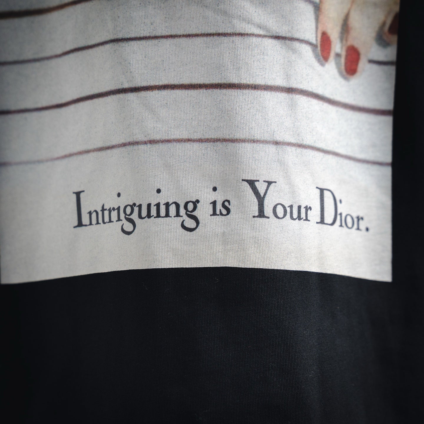 CD 25ss print t-shirt