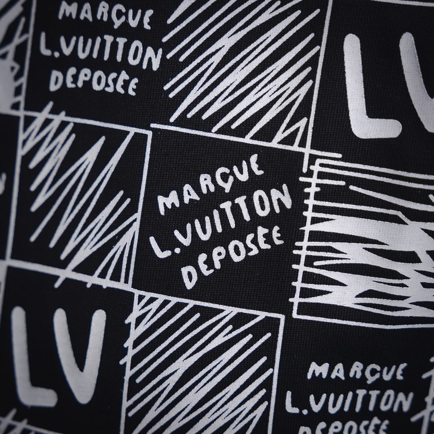 Louis 25ss printed t-shirt