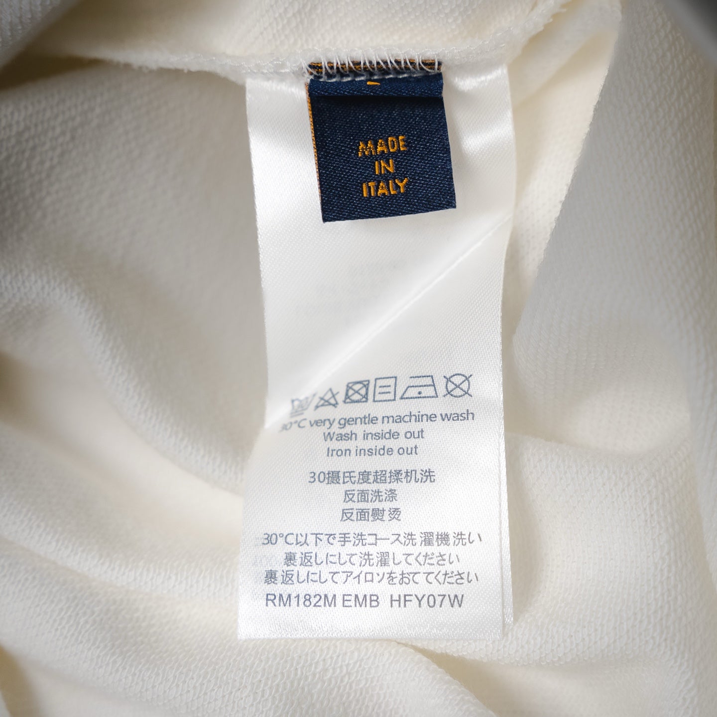 Louis 25ss embossed hoodie