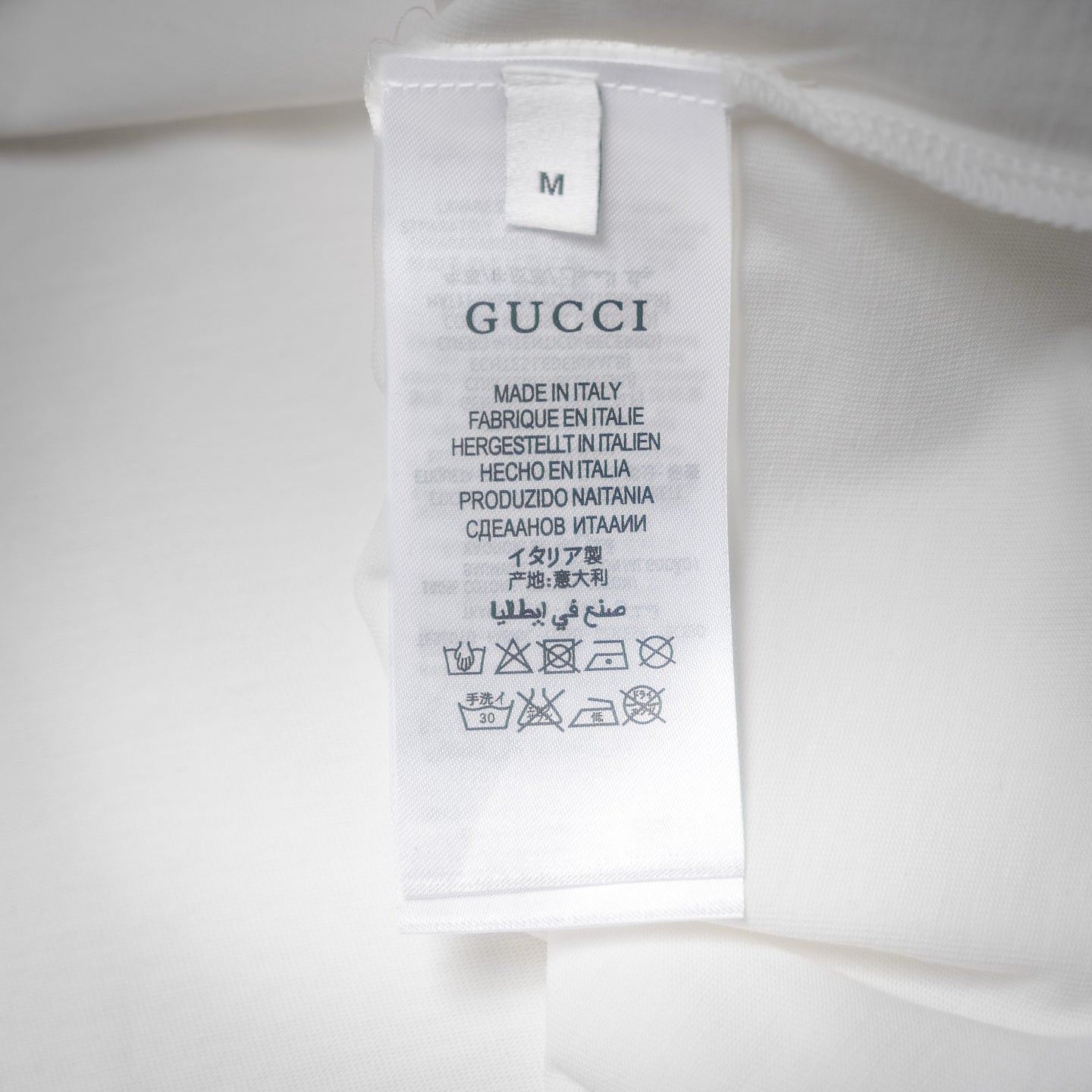 Guc 25ss printed t-shirt
