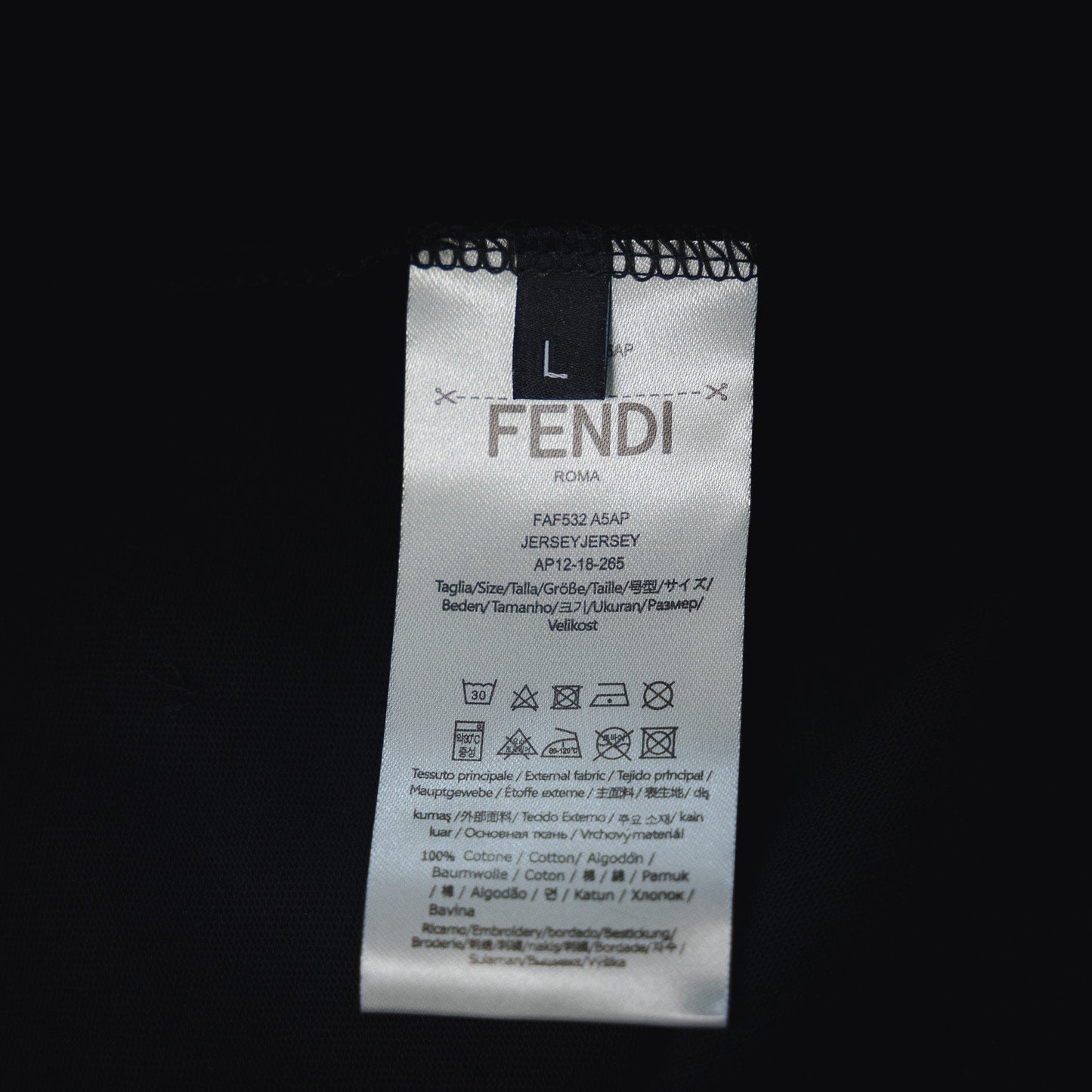 Fend 25ss t-shirt